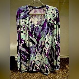 3X Jones New York Athletic Top